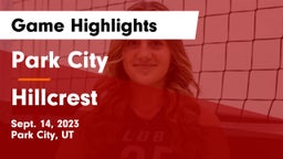 Park City  vs Hillcrest   Game Highlights - Sept. 14, 2023