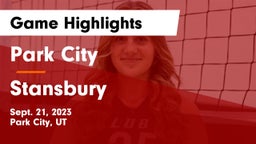 Park City  vs Stansbury  Game Highlights - Sept. 21, 2023