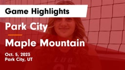 Park City  vs Maple Mountain  Game Highlights - Oct. 5, 2023