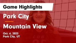 Park City  vs Mountain View  Game Highlights - Oct. 6, 2023