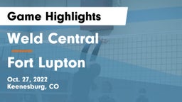Weld Central  vs Fort Lupton  Game Highlights - Oct. 27, 2022
