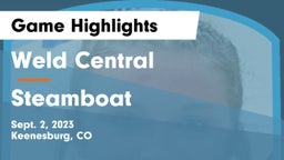 Weld Central  vs Steamboat Game Highlights - Sept. 2, 2023