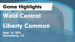 Weld Central  vs Liberty Common  Game Highlights - Sept. 14, 2023