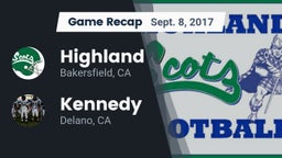 Recap: Highland  vs. Kennedy  2017
