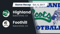 Recap: Highland  vs. Foothill  2017
