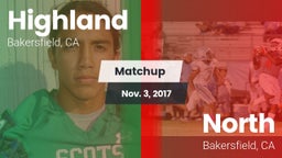 Matchup: Highland  vs. North  2017