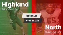 Matchup: Highland  vs. North  2018