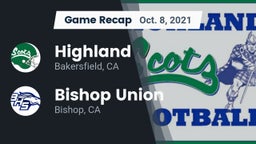 Recap: Highland  vs. Bishop Union  2021