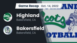 Recap: Highland  vs. Bakersfield  2022