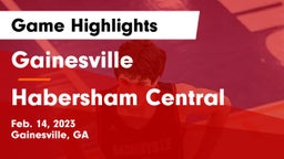 Gainesville  vs Habersham Central Game Highlights - Feb. 14, 2023