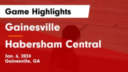 Gainesville  vs Habersham Central Game Highlights - Jan. 6, 2024