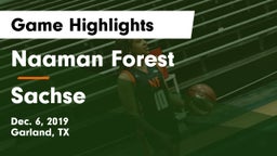 Naaman Forest  vs Sachse  Game Highlights - Dec. 6, 2019