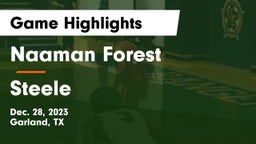 Naaman Forest  vs Steele  Game Highlights - Dec. 28, 2023