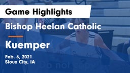 Bishop Heelan Catholic  vs Kuemper  Game Highlights - Feb. 6, 2021