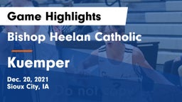 Bishop Heelan Catholic  vs Kuemper  Game Highlights - Dec. 20, 2021