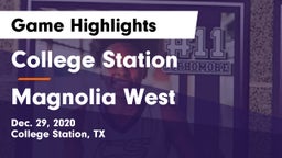 College Station  vs Magnolia West  Game Highlights - Dec. 29, 2020