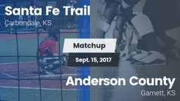 Matchup: Santa Fe Trail High vs. Anderson County  2017