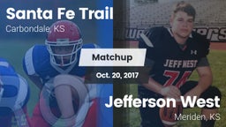 Matchup: Santa Fe Trail High vs. Jefferson West  2017