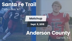 Matchup: Santa Fe Trail High vs. Anderson County  2018