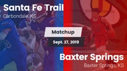 Matchup: Santa Fe Trail High vs. Baxter Springs   2019