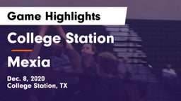 College Station  vs Mexia  Game Highlights - Dec. 8, 2020