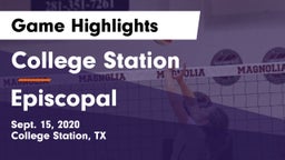 College Station  vs Episcopal  Game Highlights - Sept. 15, 2020