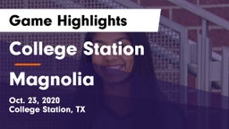 College Station  vs Magnolia  Game Highlights - Oct. 23, 2020