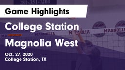 College Station  vs Magnolia West  Game Highlights - Oct. 27, 2020