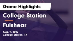 College Station  vs Fulshear  Game Highlights - Aug. 9, 2022