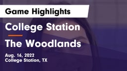 College Station  vs The Woodlands  Game Highlights - Aug. 16, 2022