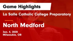 La Salle Catholic College Preparatory vs North Medford  Game Highlights - Jan. 4, 2020