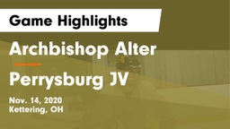 Archbishop Alter  vs Perrysburg JV Game Highlights - Nov. 14, 2020