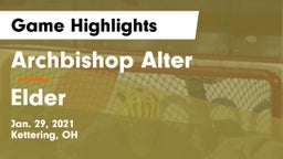 Archbishop Alter  vs Elder  Game Highlights - Jan. 29, 2021