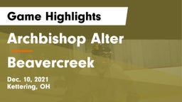 Archbishop Alter  vs Beavercreek  Game Highlights - Dec. 10, 2021