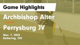 Archbishop Alter  vs Perrysburg JV Game Highlights - Nov. 7, 2023