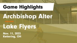 Archbishop Alter  vs Lake Flyers Game Highlights - Nov. 11, 2023