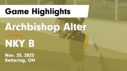 Archbishop Alter  vs NKY B Game Highlights - Nov. 25, 2023