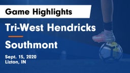 Tri-West Hendricks  vs Southmont  Game Highlights - Sept. 15, 2020