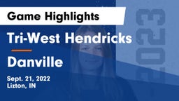 Tri-West Hendricks  vs Danville  Game Highlights - Sept. 21, 2022