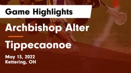 Archbishop Alter  vs Tippecaonoe  Game Highlights - May 13, 2022