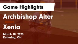 Archbishop Alter  vs Xenia  Game Highlights - March 10, 2023