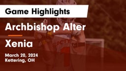 Archbishop Alter  vs Xenia  Game Highlights - March 20, 2024