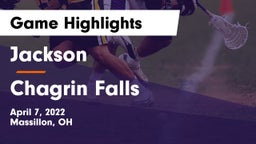 Jackson  vs Chagrin Falls  Game Highlights - April 7, 2022
