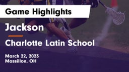 Jackson  vs Charlotte Latin School Game Highlights - March 22, 2023