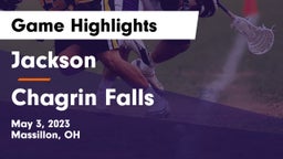 Jackson  vs Chagrin Falls  Game Highlights - May 3, 2023