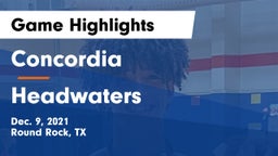 Concordia  vs Headwaters Game Highlights - Dec. 9, 2021