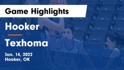 Hooker  vs Texhoma  Game Highlights - Jan. 14, 2022