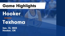 Hooker  vs Texhoma  Game Highlights - Jan. 13, 2023