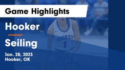 Hooker  vs Seiling  Game Highlights - Jan. 28, 2023