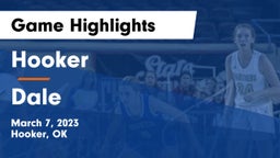 Hooker  vs Dale  Game Highlights - March 7, 2023